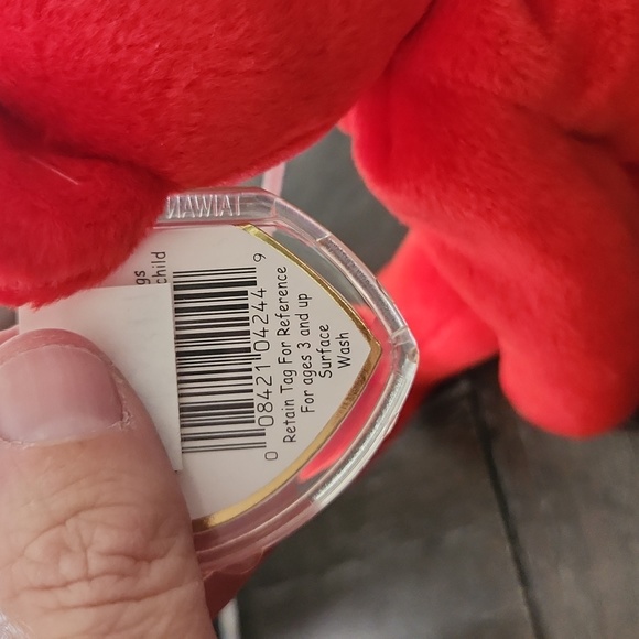 Ty beanie baby Osito Red bear Mexican - Picture 4 of 4